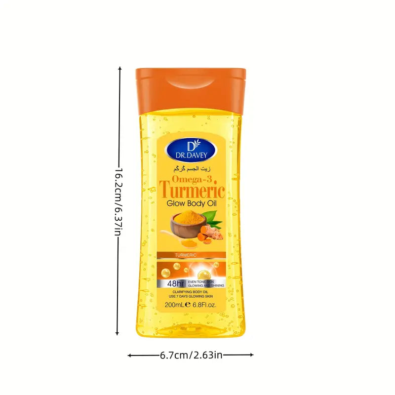 Turmeric Glow Oil – Dr. Davey 200ml | For All Skin Types
