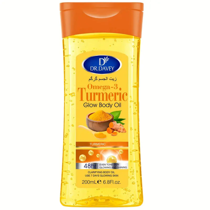Turmeric Glow Oil – Dr. Davey 200ml | For All Skin Types